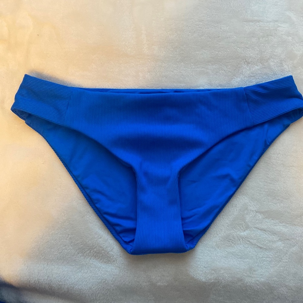 NWT Becca by Rebecca virtue fine lined rubbed American fit swim bottom